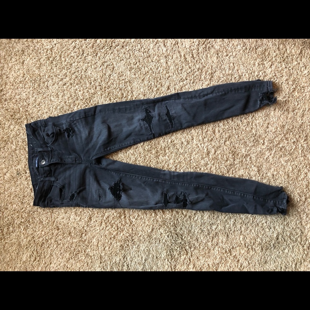 Black Denim Jeans